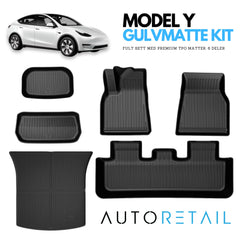 Gulvmatte Kit - Tesla Model Y 2021 - 2024