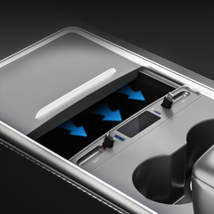 USB HUB for Tesla Model Y og 3