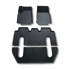 3D Gulvmatter Tesla Model X - 6 Seter 2021+ (TPE)