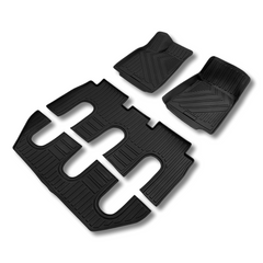 3D Gulvmatter Tesla Model X - 7 Seter (TPE)